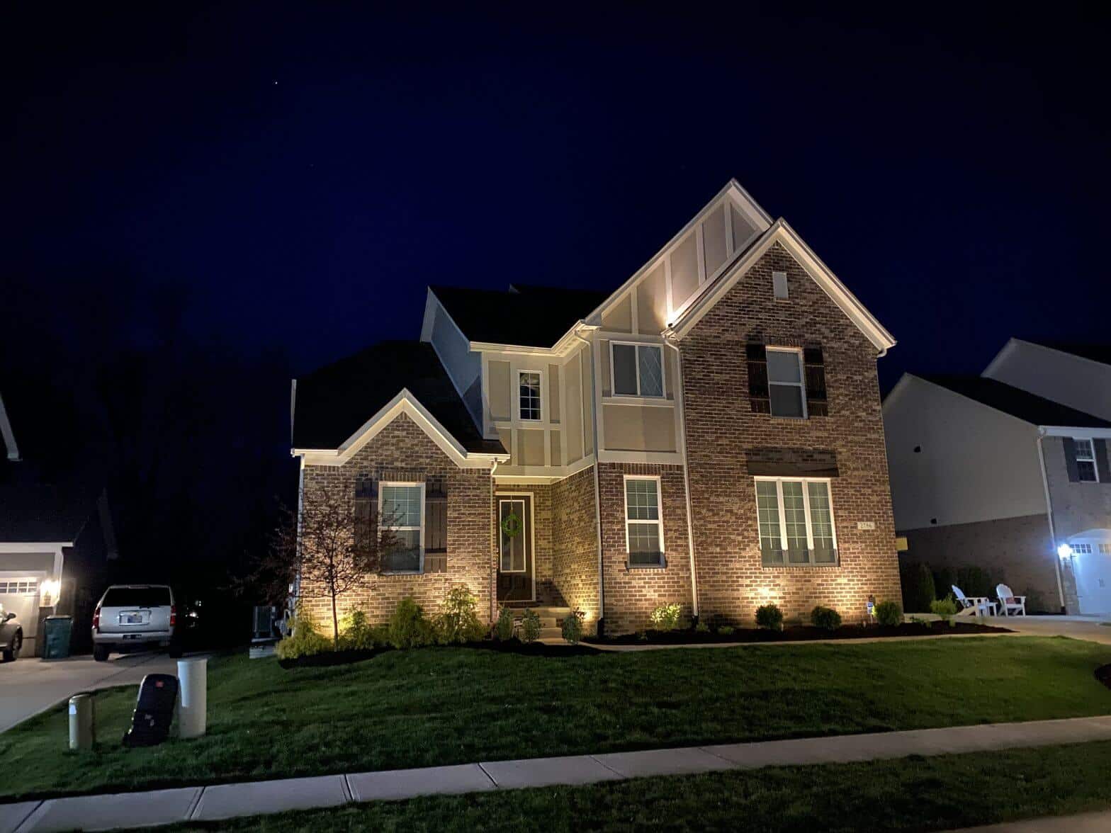Home Zionsville Landscape Lighting Second Nature